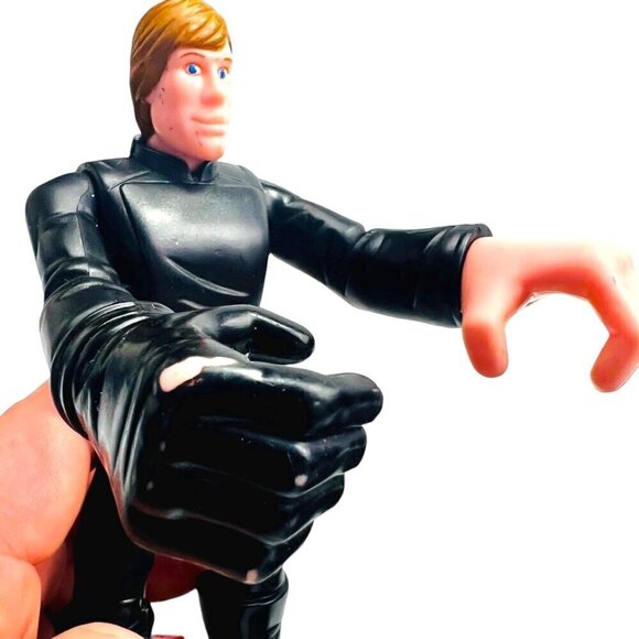 Hasbro Playskool 2004 Luke Sky Walker Darth Vader Action Figures Vintage 9" - Picture 6 of 13